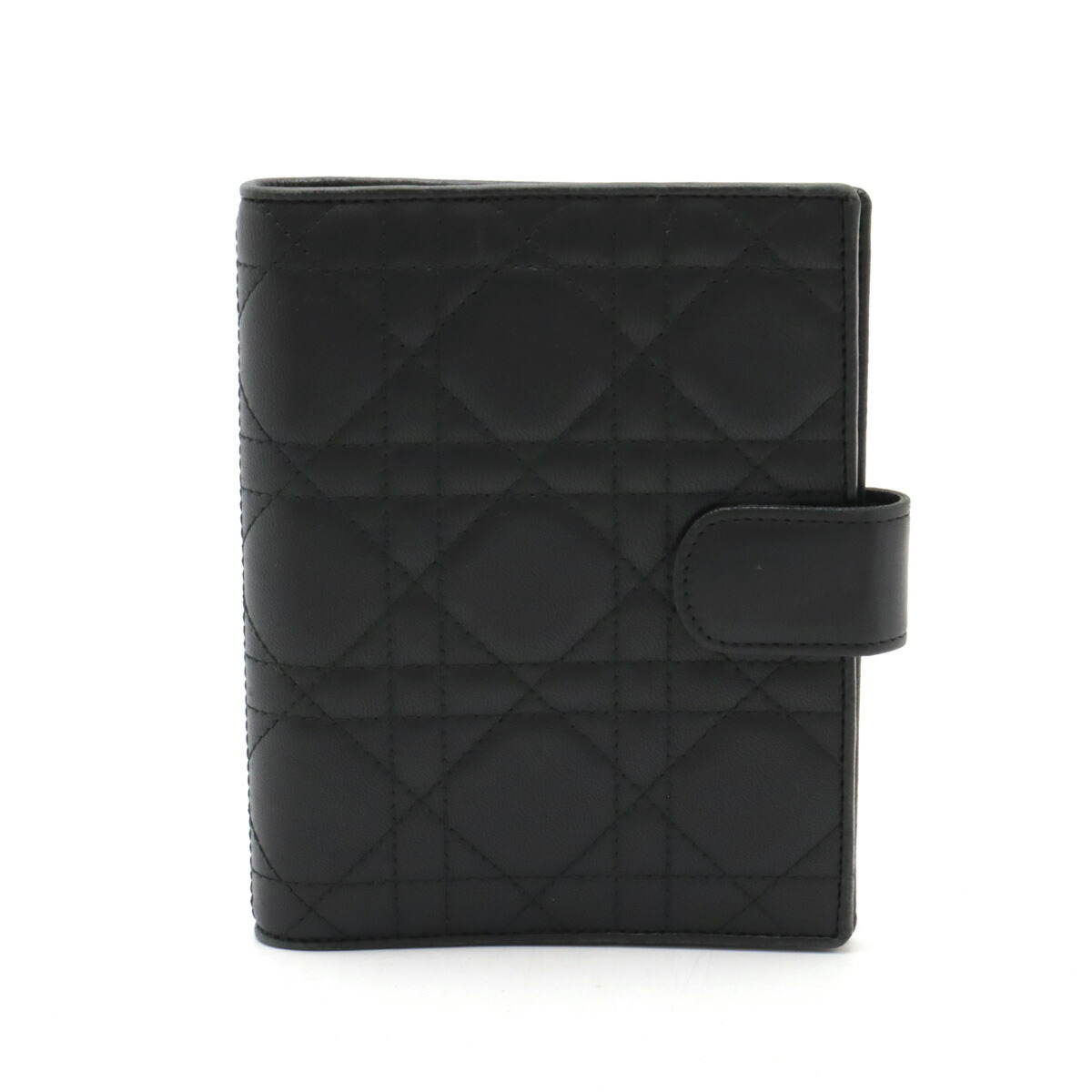 極美品✨クリスチャンディオール カナージュ 手帳カバー レザー キルティング 12460998_1.jpg