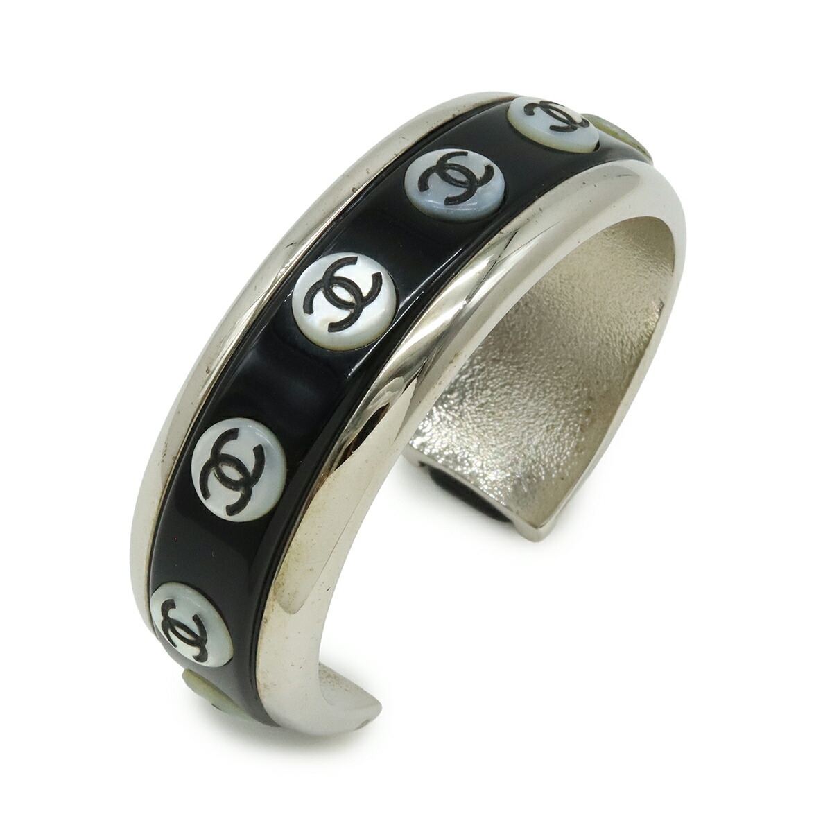 楽天市場】CHANEL シャネル マトラッセ ココマーク バングル オープン