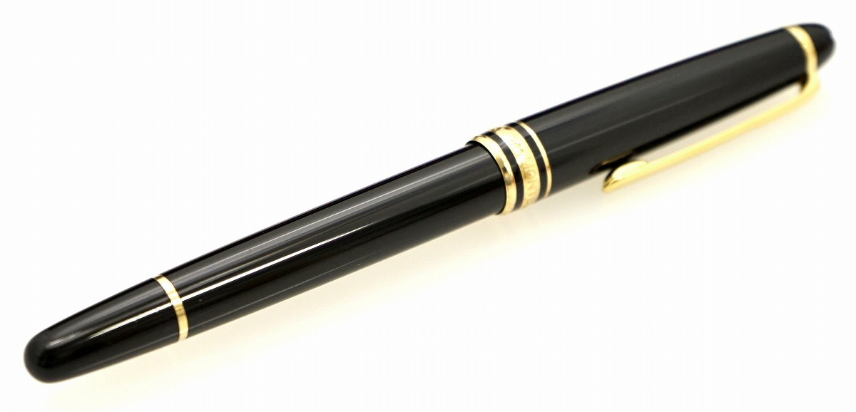 楽天市場 Montblanc モンブラン 万年筆 マイスターシュテュック ペン先14k 黒 ブラック ゴールド 4810 中古 U Blumin 楽天市場店