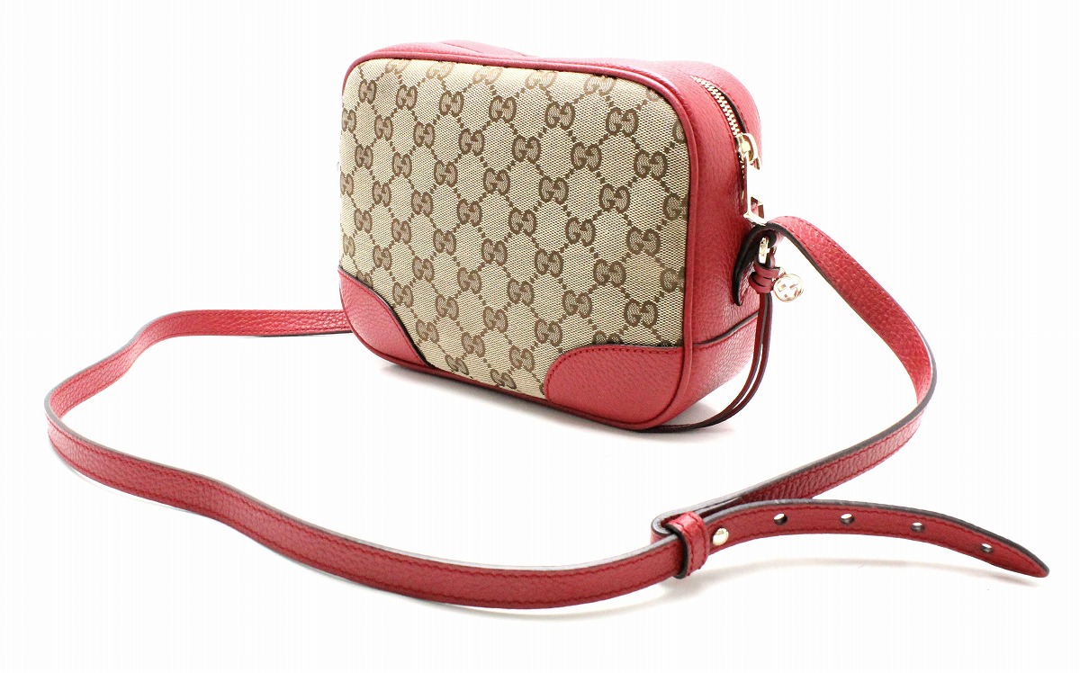 未使用品 バッグ Gucci ブルガリ グッチ Ggキャンバス ショルダー