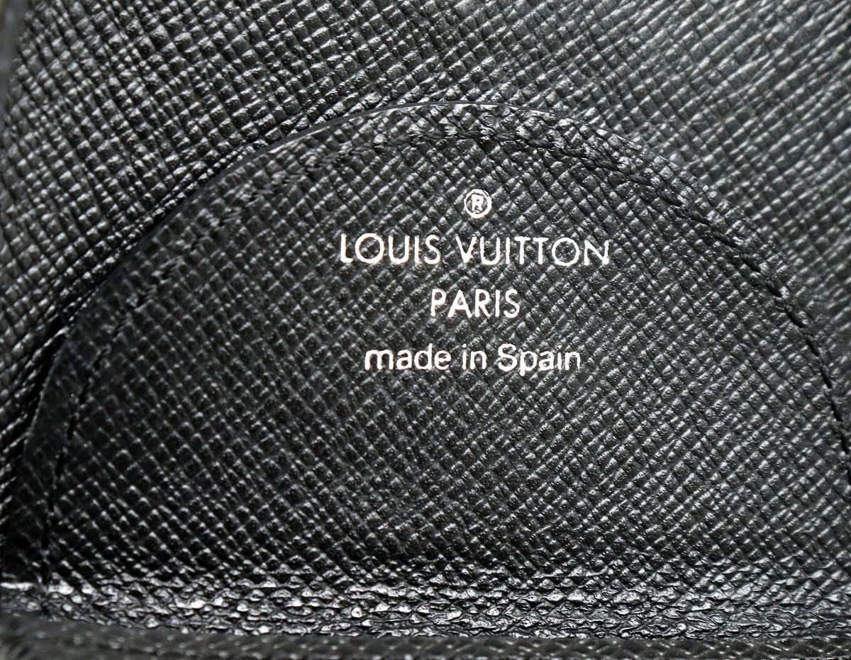 財布 Louis Vuitton 財布 Louis ルイ ヴィトン タイガ ポルトモネ キュヴェット M 黒 キュベット コインケース 小銭入れ レザー カーフ アルドワーズ 黒 ブラック M 中古 Blumin 森田質店 質屋出品 K ブルーミン 森田質店メンズ ブランド 財布