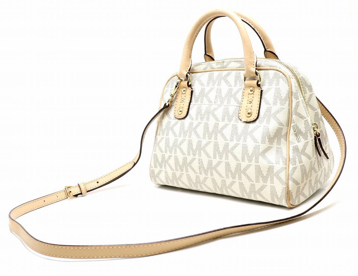 バッグ 森田 Michael Kors マイケル オメガ コース マイケルコース ハンドバッグ シャネル ミニバッグ 2way ショルダーバッグ 斜め掛け Pvc レザー バニラ 白 ベージュ 中古 S ブルーミン 森田質店レディース ブランド バッグ ショルダー バッグ 森田 Michael Kors マイケル オメガ コース マイケルコース ハンドバッグ シャネル ミニバッグ 2way ショルダーバッグ 斜め掛け Pvc レザー バニラ 白 ベージュ 中古 S ブルーミン 森田質店レディース ブランド バッグ ショルダー