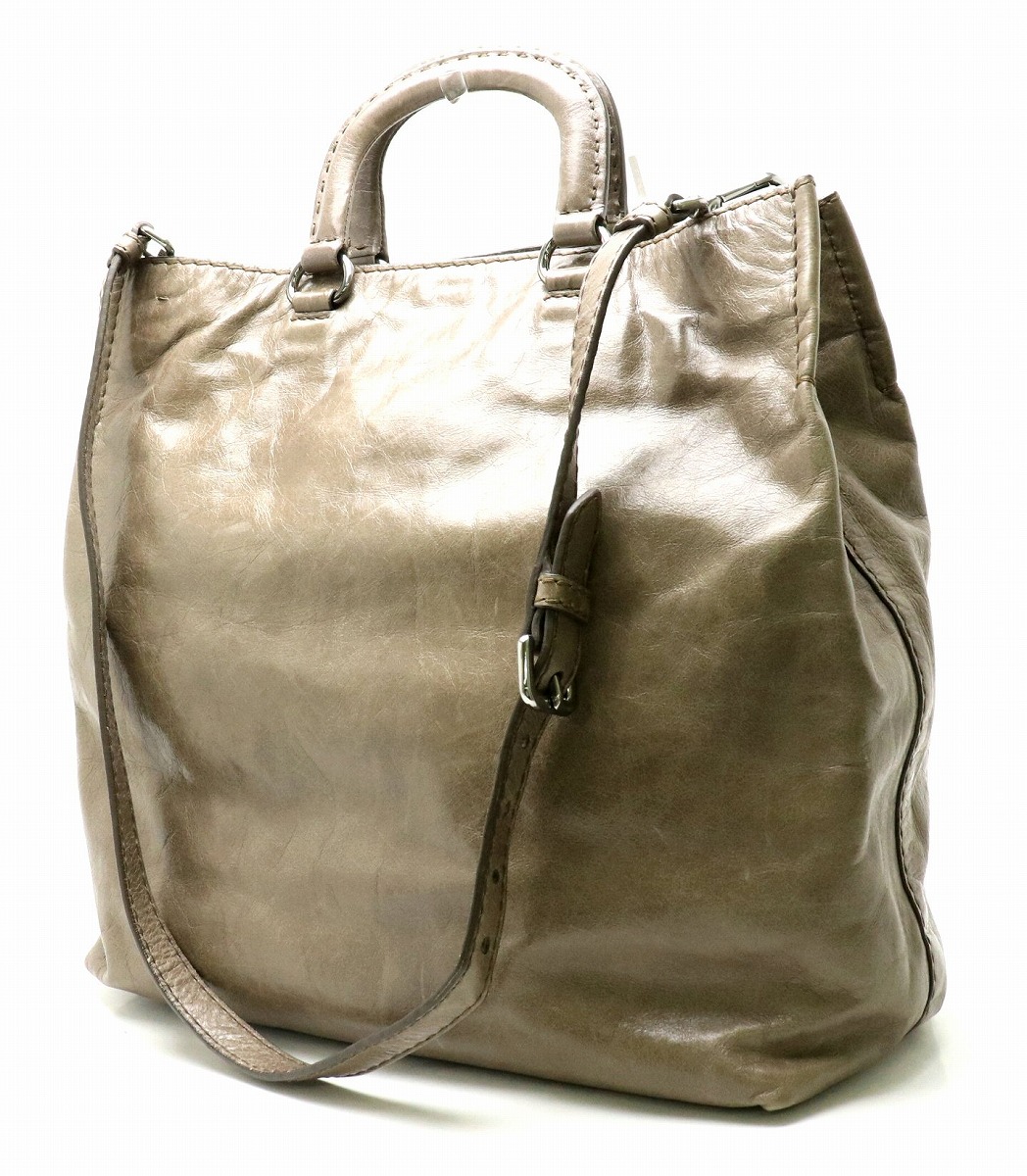 トートバッグ バッグ バッグ ショルダートート 斜め掛け メンズ プラダ トートバッグ レザー シルバー金具 Prada 2way カーキグレー メンズ 中古 ブルーミン 森田質店レディース ブランド バッグ トート トートバッグ バッグ バッグ ショルダートート 斜め掛け メンズ プラダ トートバッグ レザー シルバー金具 Prada 2way カーキグレー メンズ 中古 ブルーミン 森田質店レディース ブランド バッグ トート