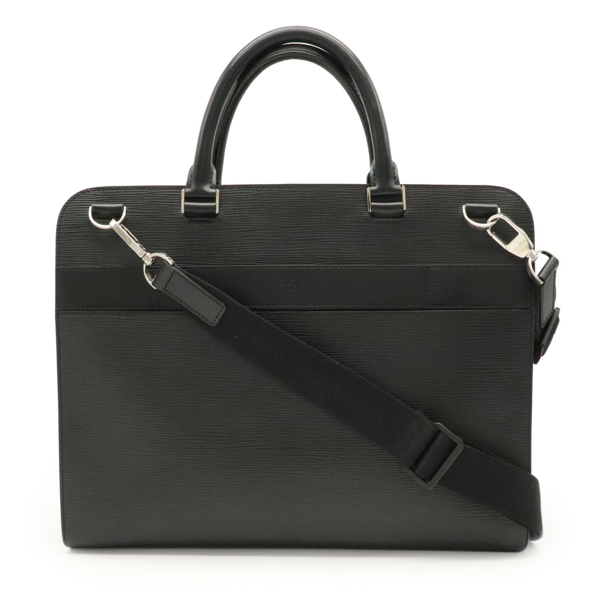 メンズ ブランド バッグ ビジネスバッグ ブリーフケース ビジネス ブリーフケース バッグ Louis メンズバッグ Vuitton Vuitton ルイ ヴィトン エピ バサーノgm 書類カバン ビジネスバッグ ブリーフケース レザー ノワール 黒 ブラック M 中古 ブルーミン 森田質店