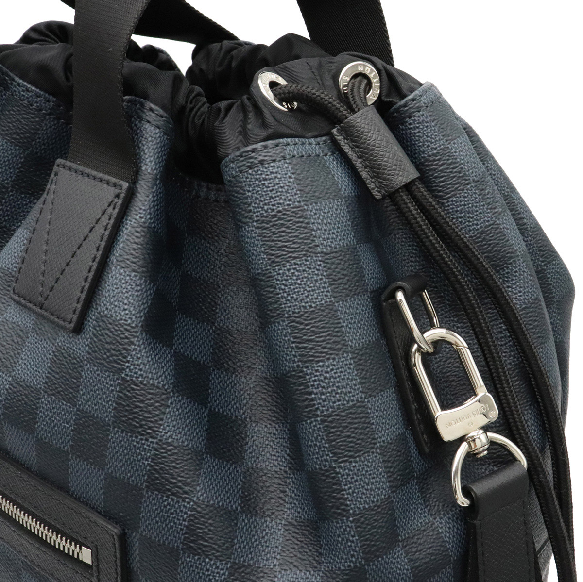 鞄 Louis Vuitton ルイ ヴィトン ダミエコバルト 相討ち蛾 手合い主点 雑種 背景容器に並べる トートバッグ ショルダー 3way N 中古 Thierrybruet Com