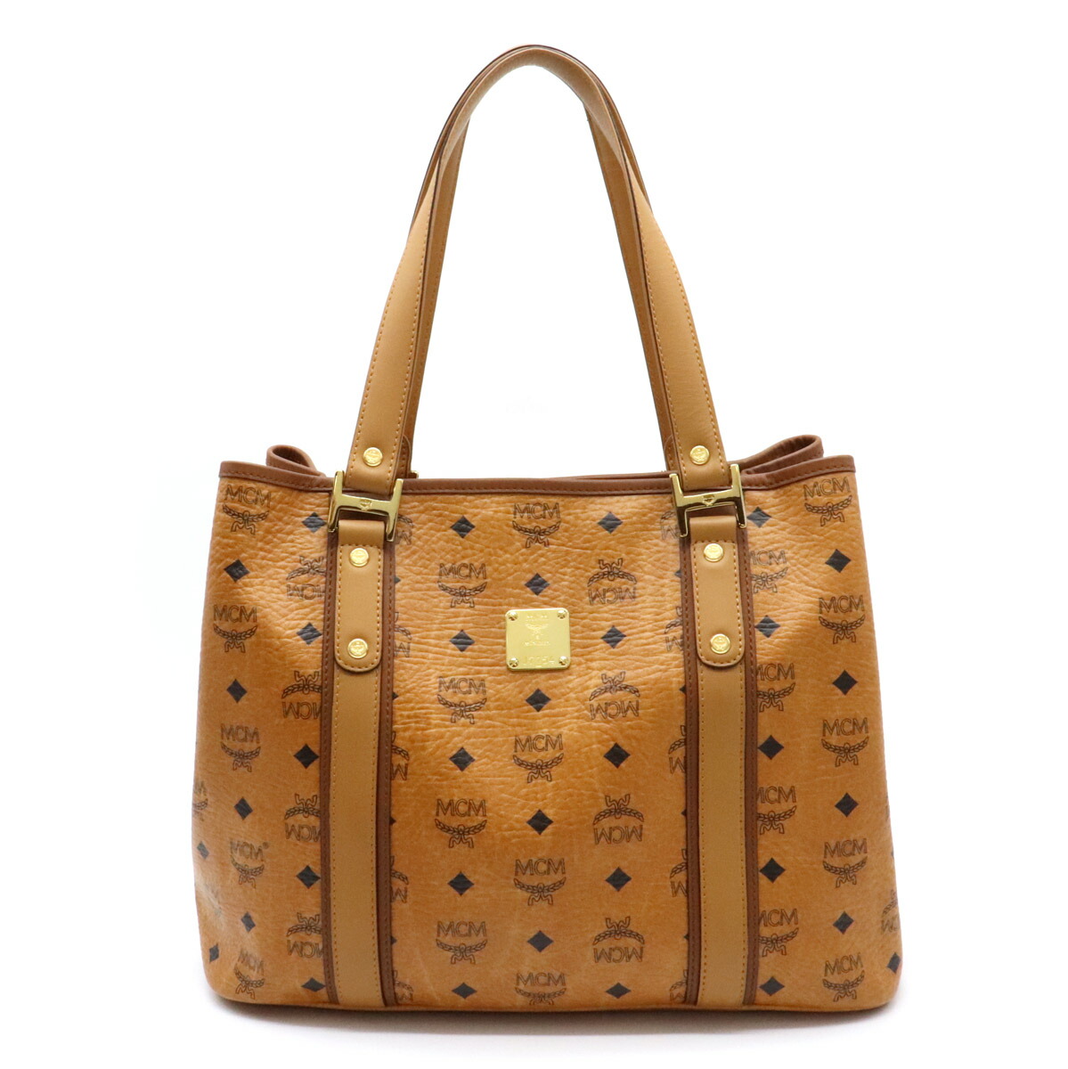 正規販売店 ショルダートート トートバッグ ロゴグラム エムシーエム バッグ Mcm ショルダーバッグ 中古 ゴールド金具 ライトブラウン コニャック Pvc 肩掛け Kabmojokerto Jdih Jatimprov Go Id