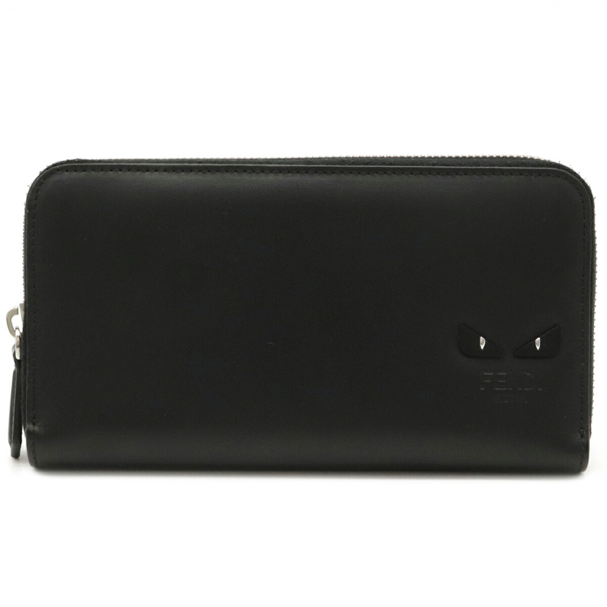 長財布 モンスター 中古 ラウンドファスナー Fendi 中古 ブラック シルバー金具 黒 財布 レザー バグズ バグズ フェンディ ブルーミン 森田質店 7m0210 ラウンドファスナー メンズ財布 長財布 モンスター 中古 ラウンドファスナー Fendi 中古 ブラック シルバー金具 黒 財布 レザー バグズ バグズ フェンディ ブルーミン 森田質店 7m0210 ラウンドファスナー メンズ財布
