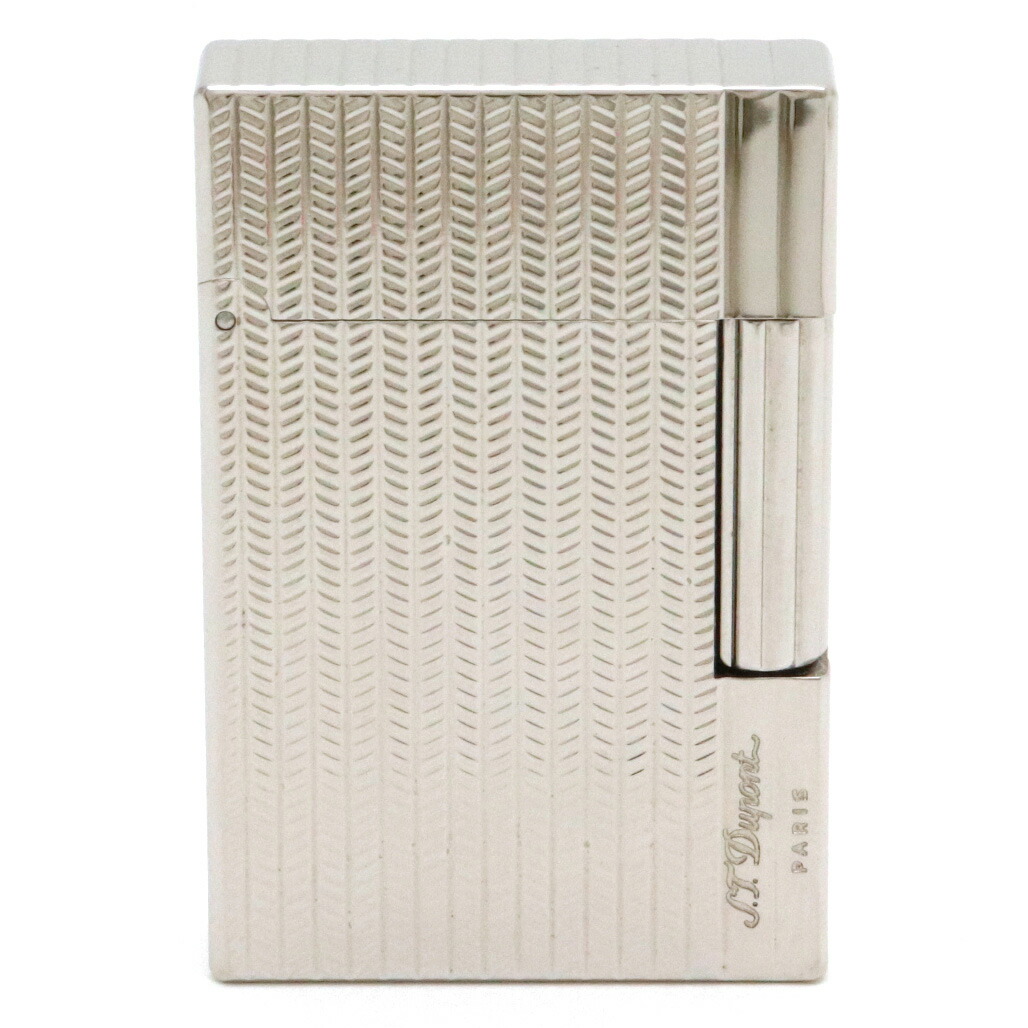 Gatsby 中古 ホビー シルバー デュポン ガスライター Gatsby 中古 シルバー ブルーミン 森田質店 ギャッツビー S T Dupont ライター