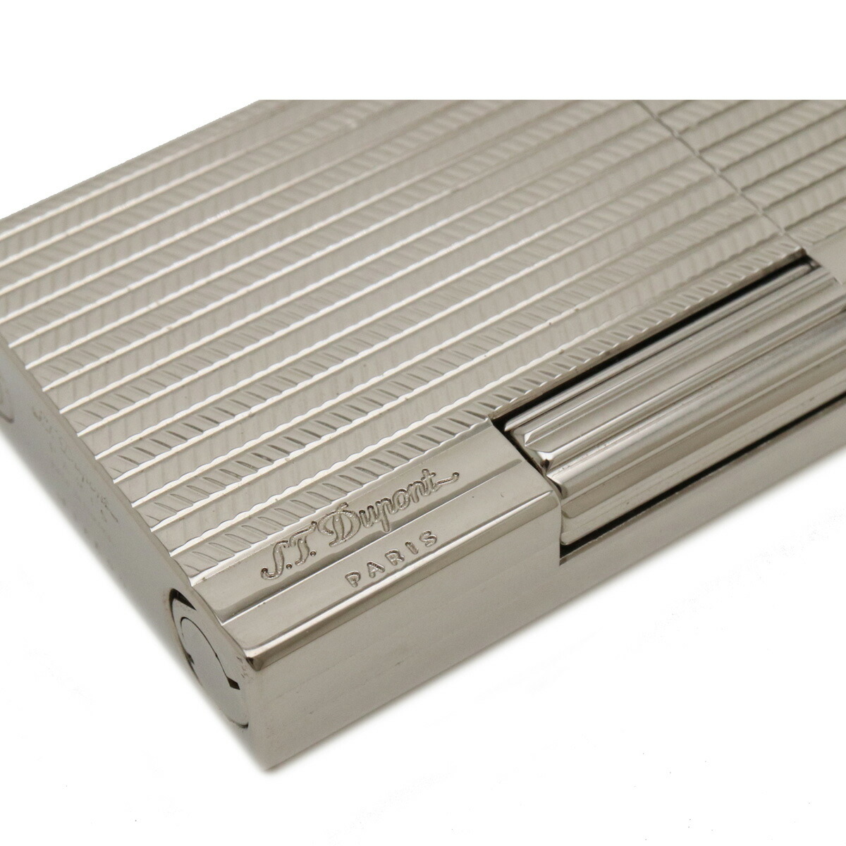 Gatsby 中古 ホビー シルバー デュポン ガスライター Gatsby 中古 シルバー ブルーミン 森田質店 ギャッツビー S T Dupont ライター