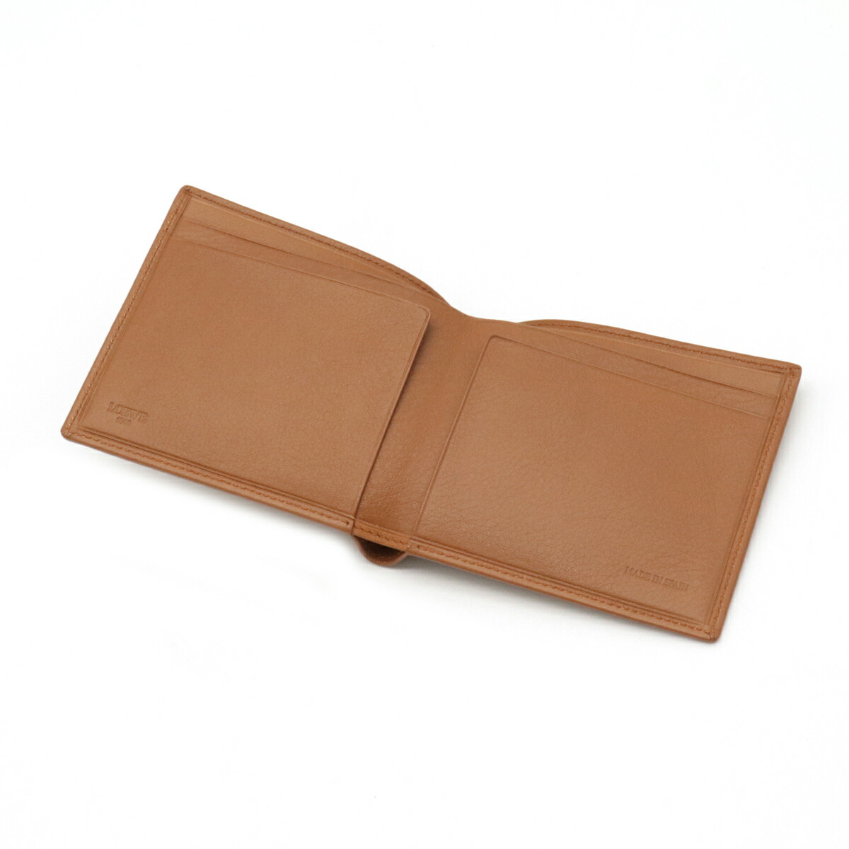 LOEWE Anagram 2 Bold Bottom Bad Fold Book Leather Brown Tea LOEWE Anagram 2 Bold Bottom Bad Fold Book Leather Brown Tea