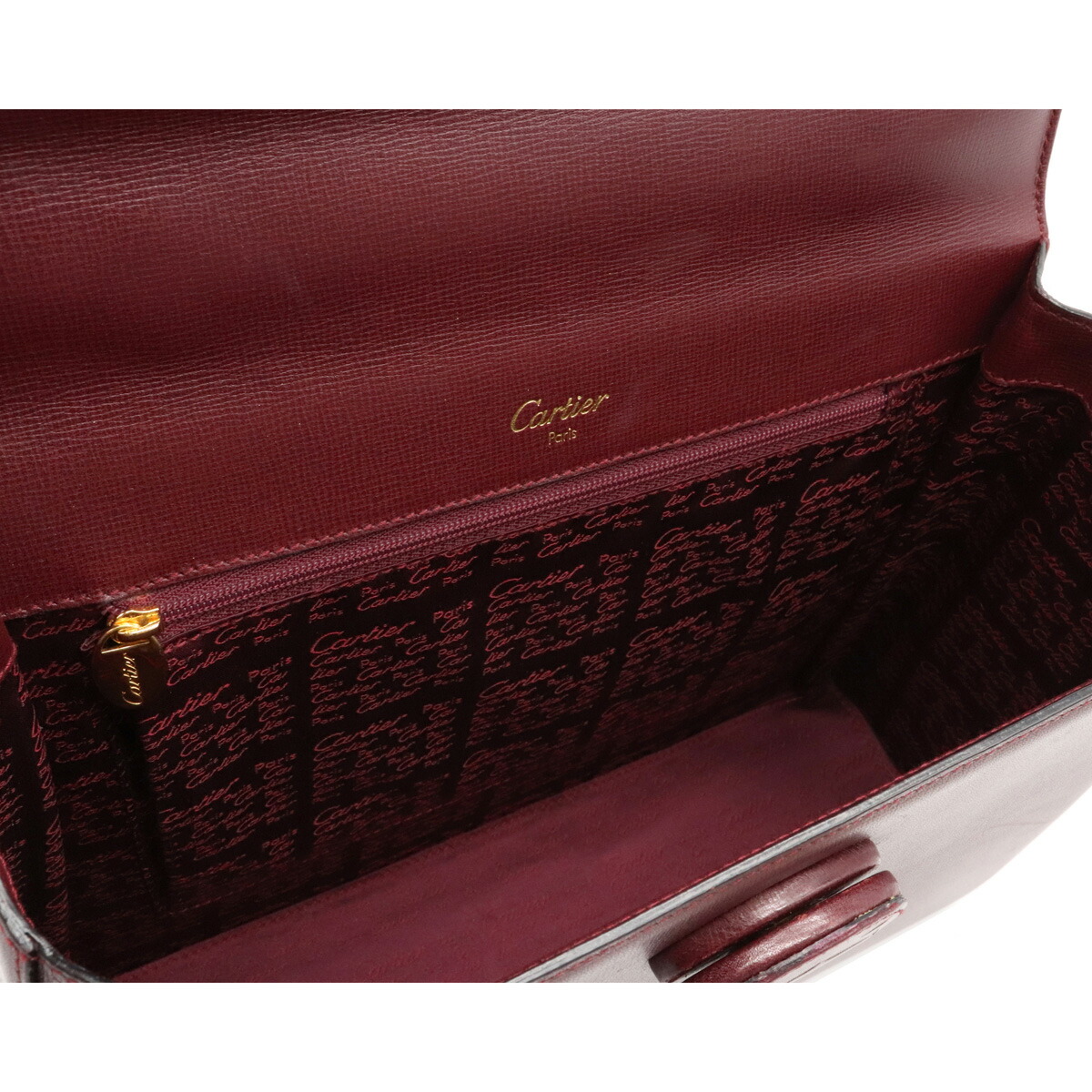 Cartier ハンドバッグ ボルドー バッグ ハンドバッグ カルティエ ボルドー 中古 ハンドバッグ ブルーミン 森田質店 赤 レザー マストライン Cartier ハンドバッグ ボルドー バッグ ハンドバッグ カルティエ ボルドー 中古 ハンドバッグ ブルーミン 森田質店 赤 レザー マストライン