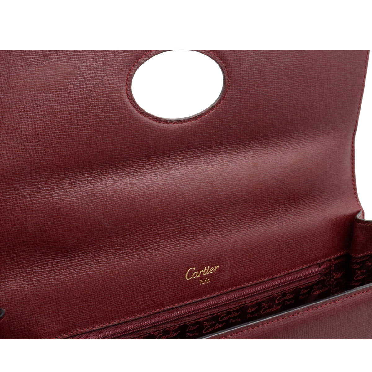 Cartier ハンドバッグ ボルドー バッグ ハンドバッグ カルティエ ボルドー 中古 ハンドバッグ ブルーミン 森田質店 赤 レザー マストライン Cartier ハンドバッグ ボルドー バッグ ハンドバッグ カルティエ ボルドー 中古 ハンドバッグ ブルーミン 森田質店 赤 レザー マストライン