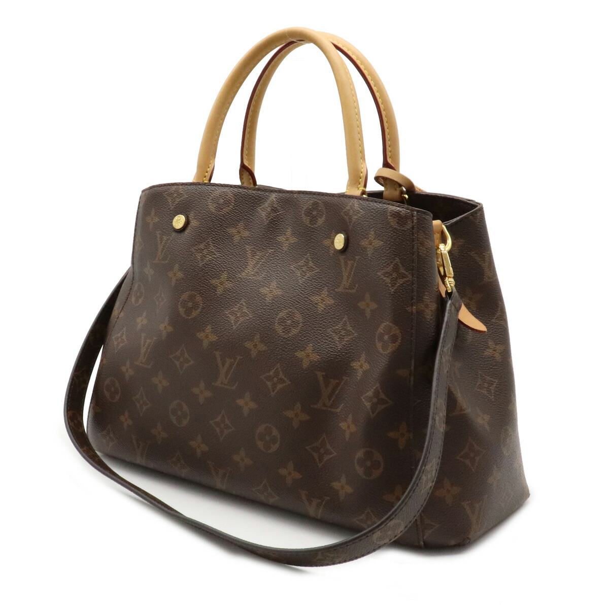 バッグ Louis Vuitton ルイ ヴィトン モノグラム モンテーニュmm ハンドバッグ 2way ショルダーバッグ ワンショルダー セミショルダー M 中古 Fitolab Com Br