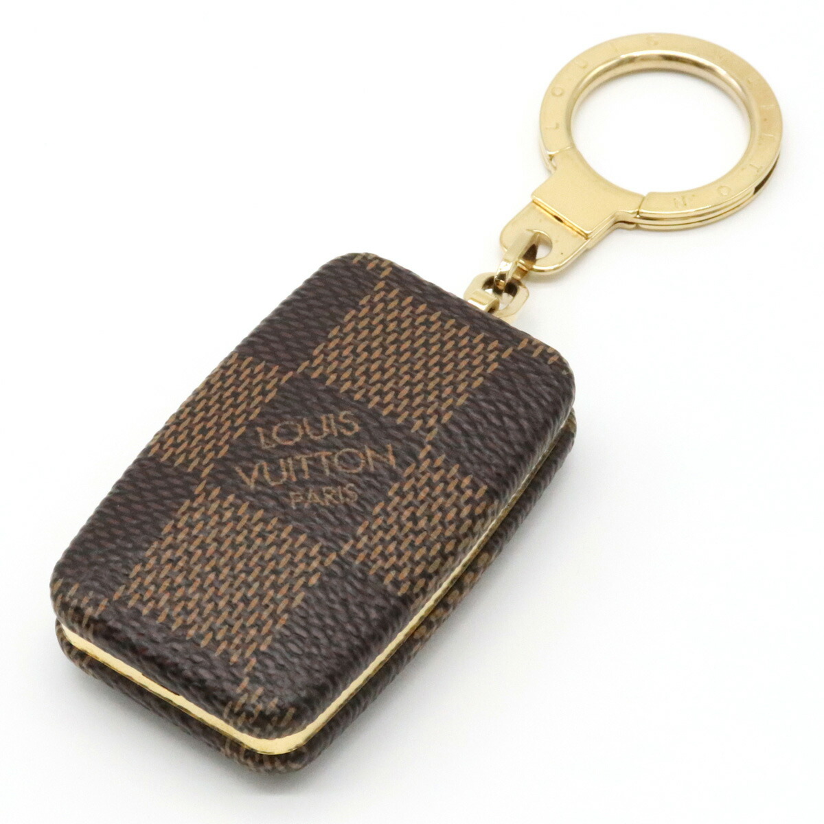 楽天市場 Louis Vuitton ルイ ヴィトン ダミエ アストロピル ライト付きキーリング キーホルダー バッグチャーム 照明 M 中古 ブルーミン 森田質店