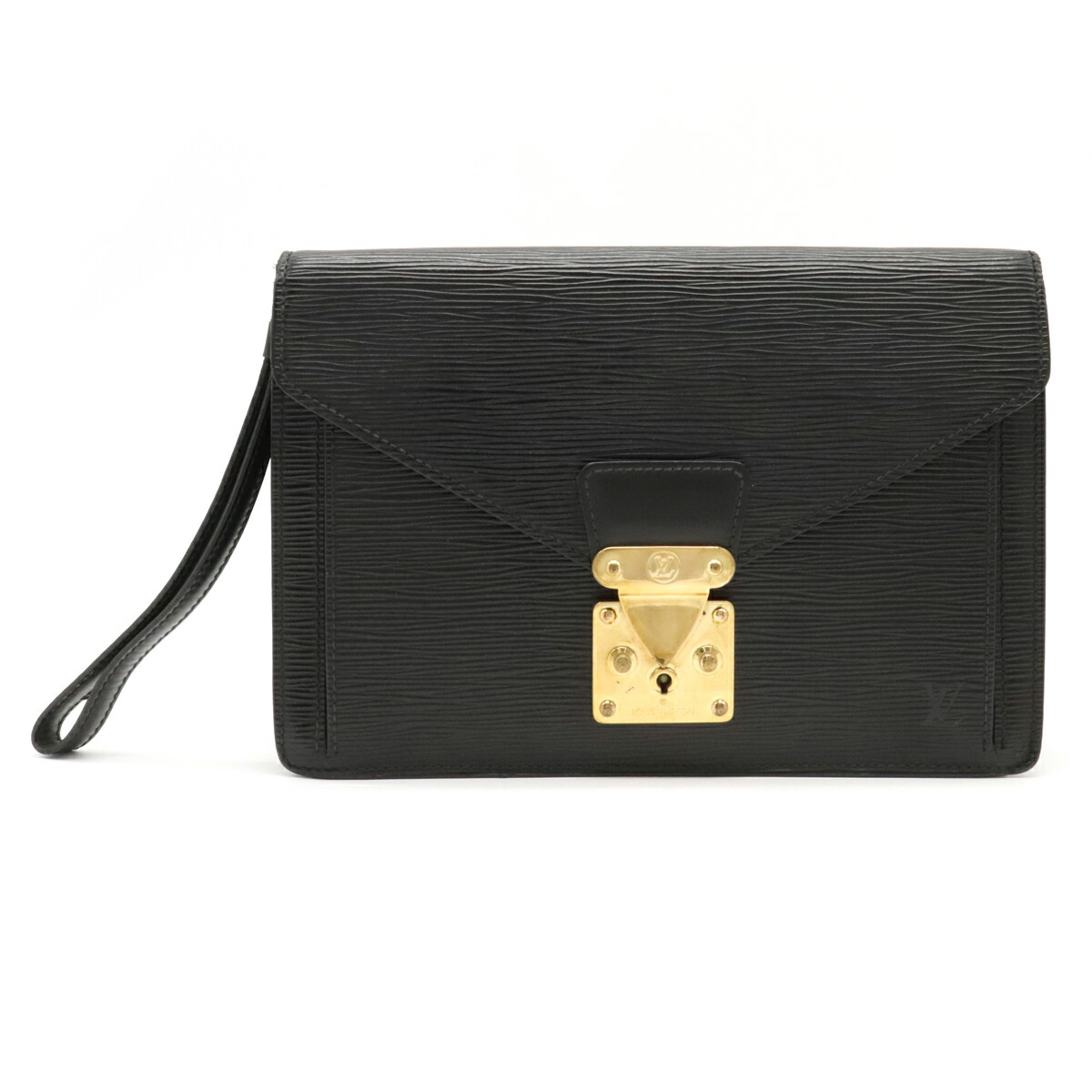 Louis Vuitton M エピ ゴールド金具 セカンドバッグ セリエ ドラゴンヌ ノワール ブラック ポシェット ルイ ヴィトン 黒 大特価放出 ルイ