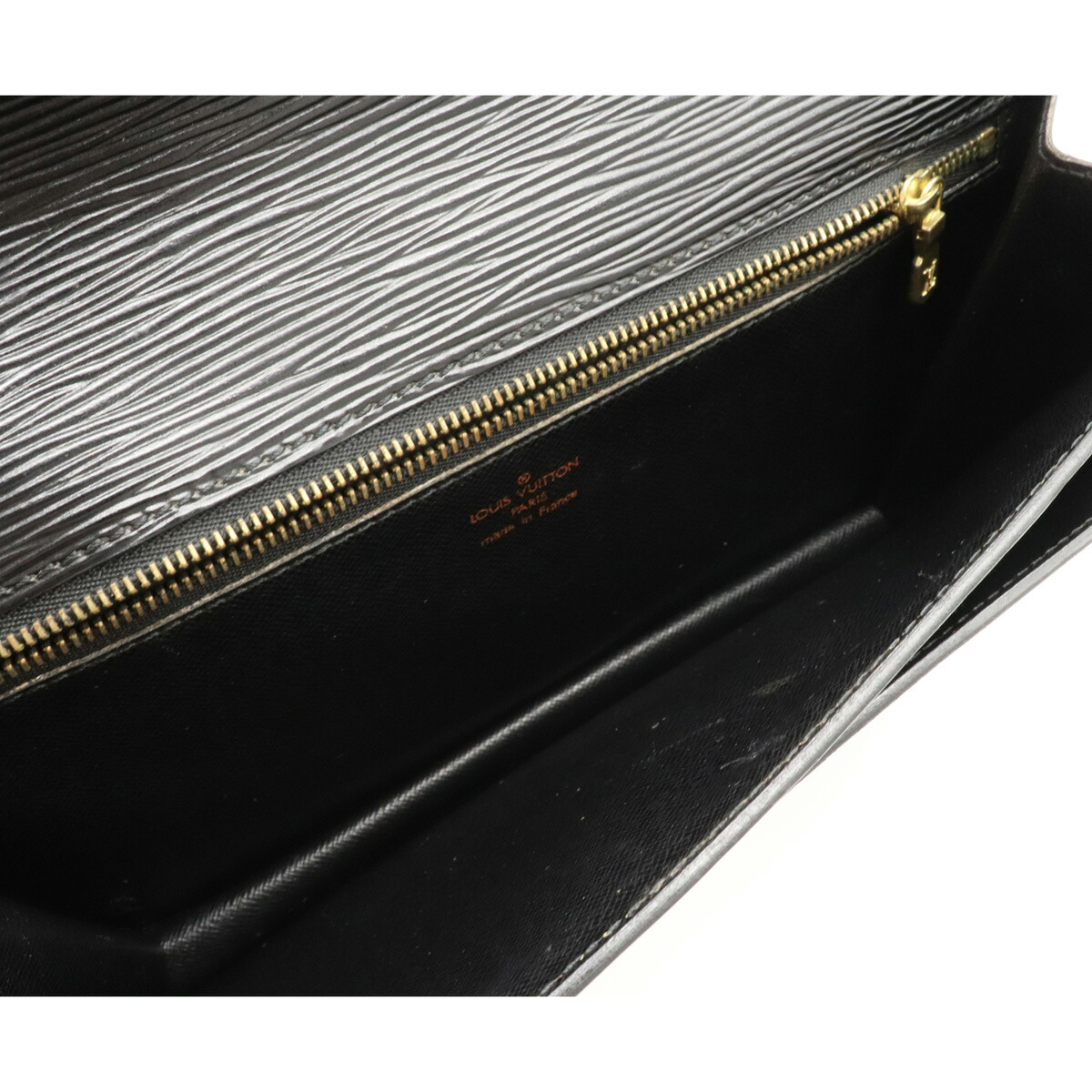 Louis Vuitton M エピ ゴールド金具 セカンドバッグ セリエ ドラゴンヌ ノワール ブラック ポシェット ルイ ヴィトン 黒 大特価放出 ルイ