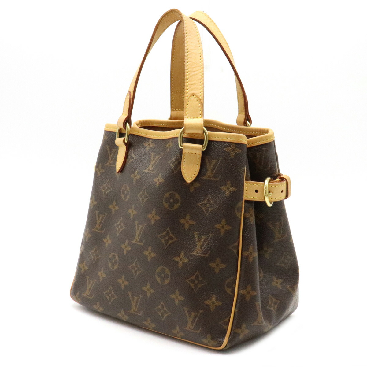 本店 LOUIS VUITTON ルイ ヴィトン モノグラム バティニョール トート