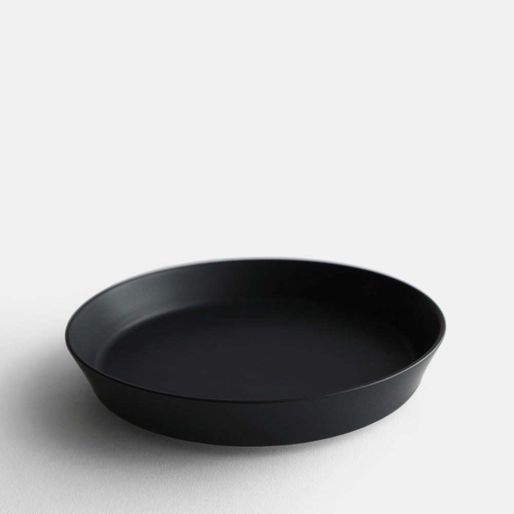 2016/ / IR/007 Plate 160 (Black Matt)【arita/ニーゼロイチロク/一皿/皿/有田焼/インゲヤードローマン/Ingegerd Raman/香蘭社】[118546