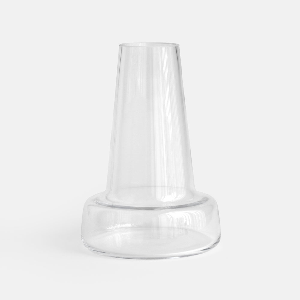 HOLMEGAARD ホルムかばい立て / Flora vase H24珊 long neck(clear)｜フローラベース 花立て デンマーク王国皇族御用商人 二十日鼠殴ること せつ然たる｜118882
