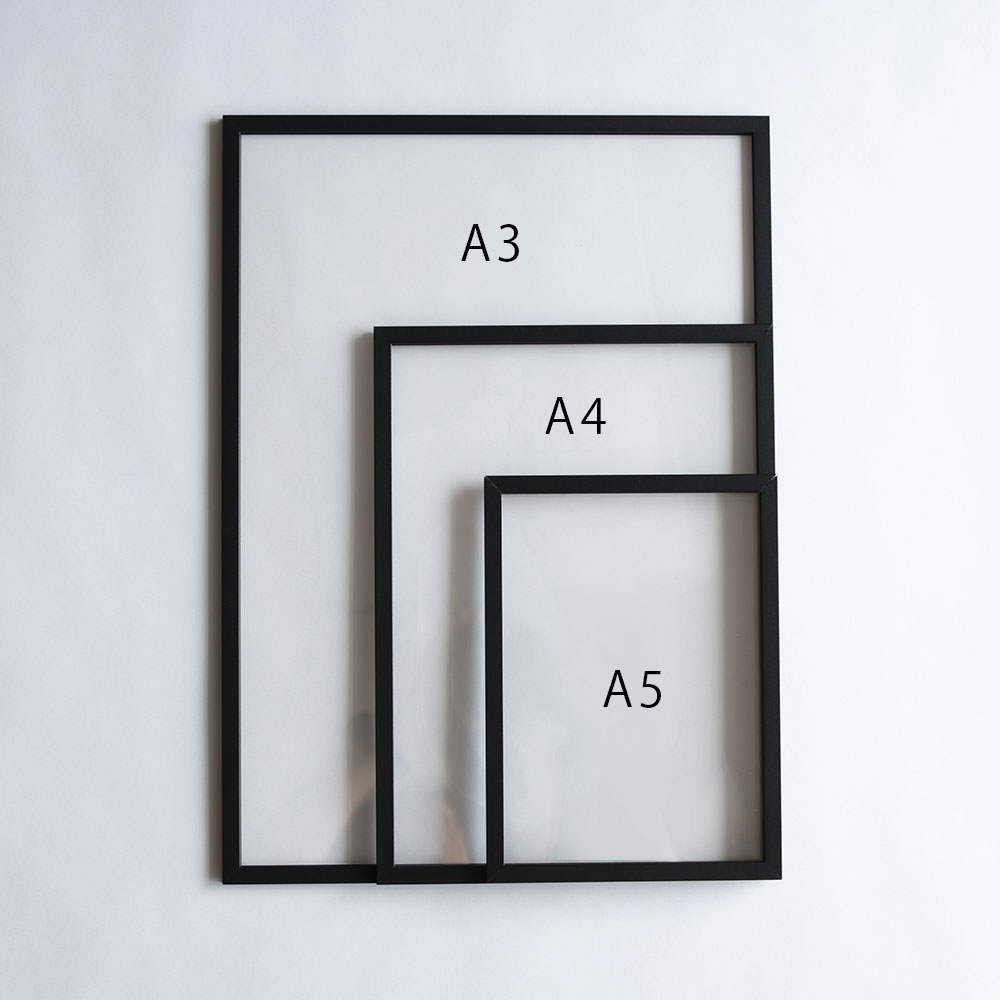 Moebe Frame A5 Aluminium Black 112472
