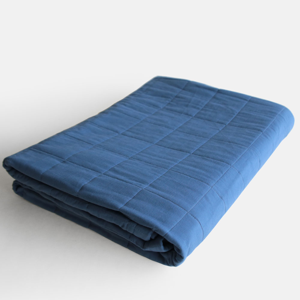 YARN HOME UKIHA Blanket(Indigo)[114203