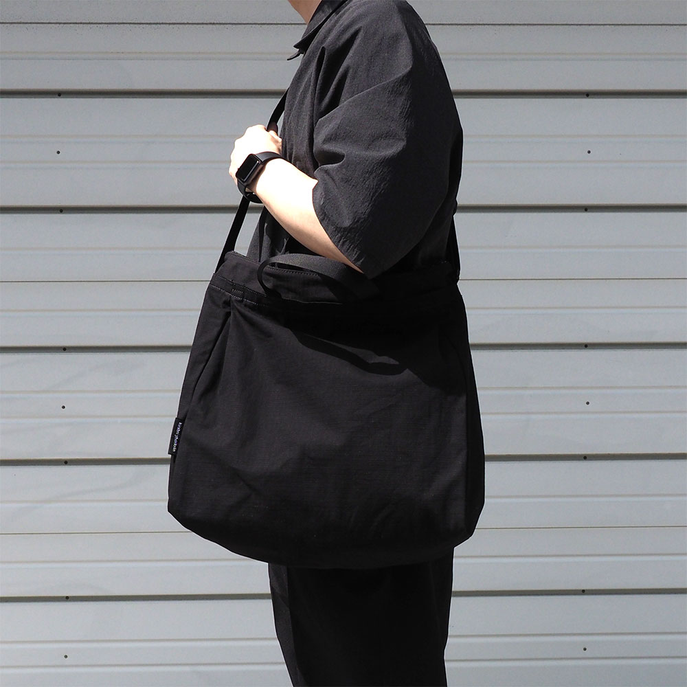 kirahvi yhdeksan / 2way tote × cordura rip stop (black)【kirahvi9