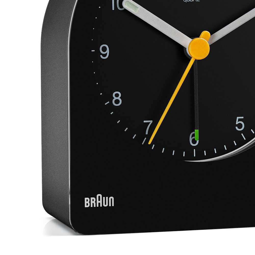 【楽天市場】BRAUN / Analog Alarm Clock BC22B【ブラウン/アナログアラームクロック/置き時計/ディーターラムス