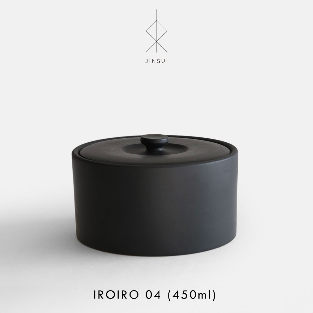 楽天市場】JINSUI 人水 / IROIRO 04 グレー｜保存容器 常滑焼