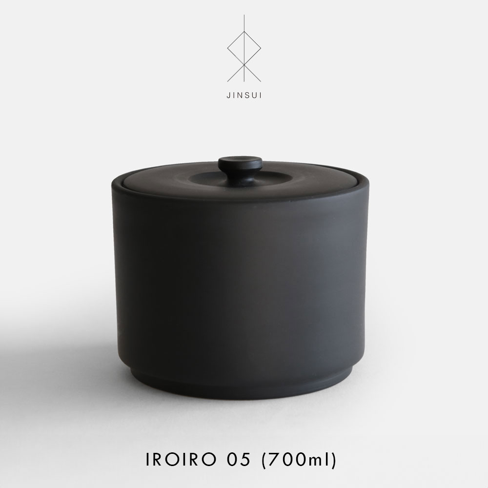 楽天市場】JINSUI / IROIRO 04(Black)【保存容器/常滑焼き 楽天市場】JINSUI / IROIRO 04(Black)【保存容器/常滑焼き