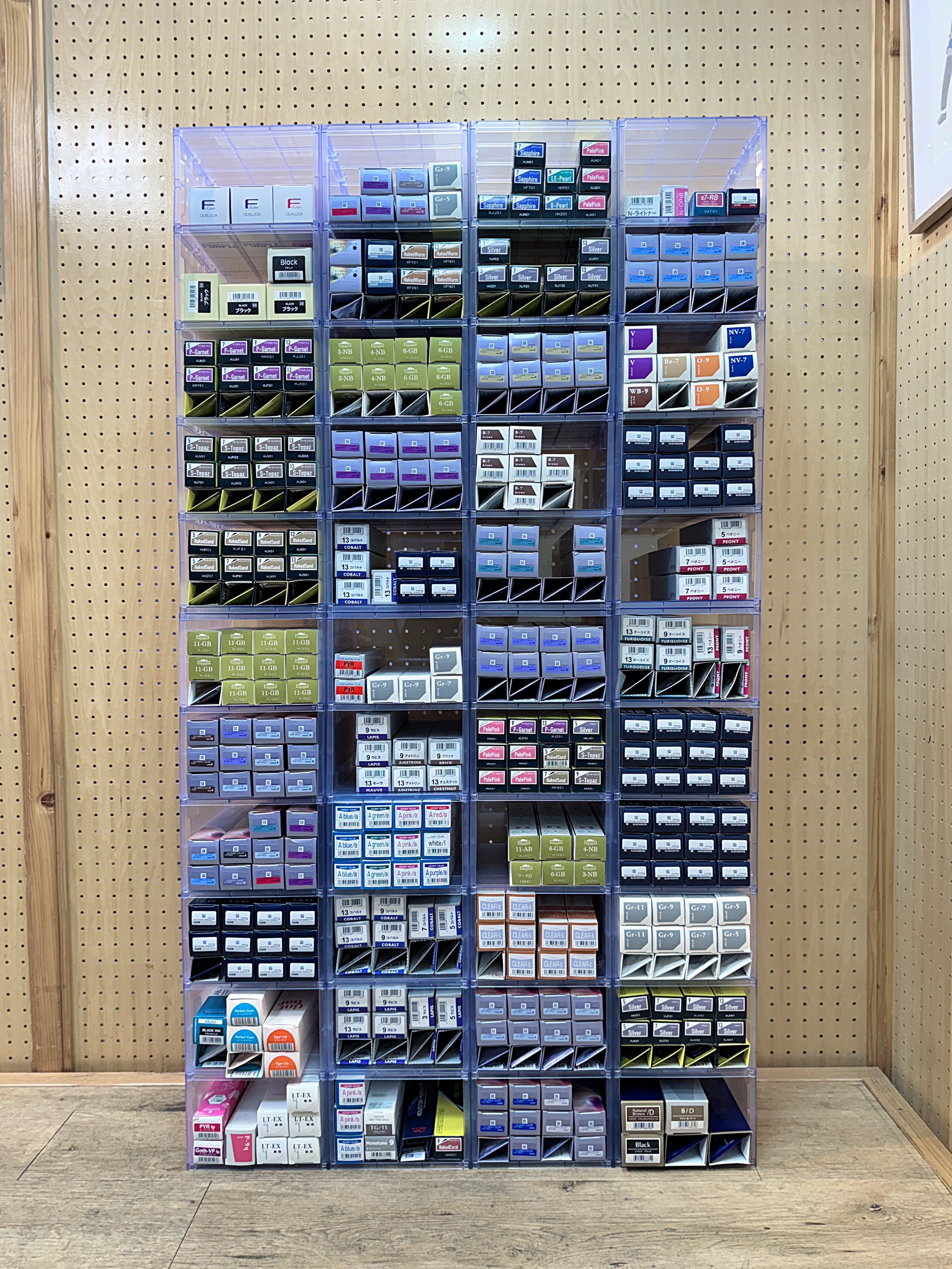 楽天市場】西村製作所 ヘアカラーラック CH-35 クリアホワイト