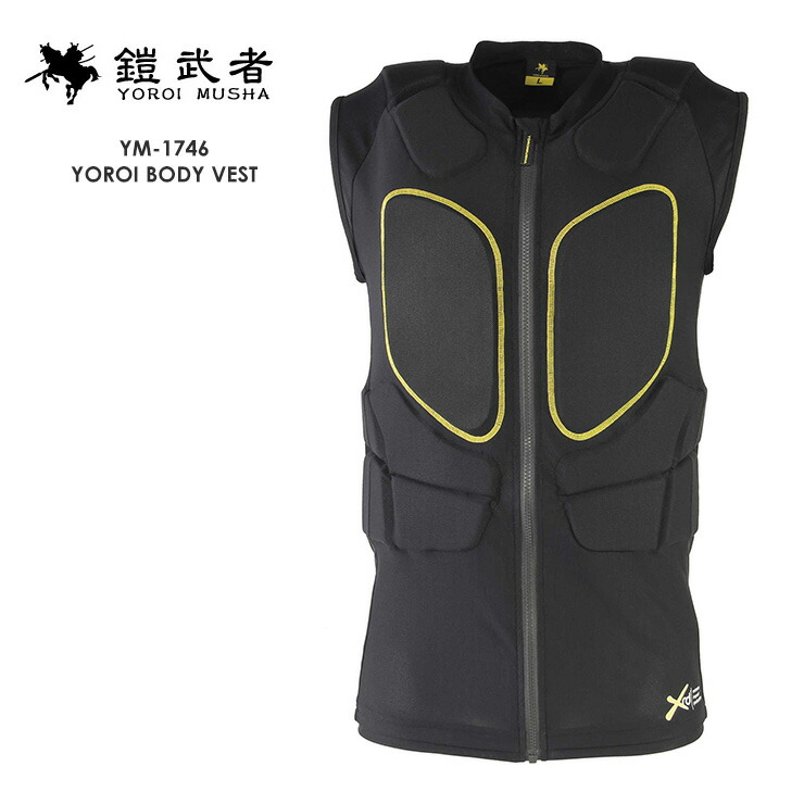 楽天市場】鎧武者 ヨロイムシャ YOROI BODY VEST YM-1746 ボディー