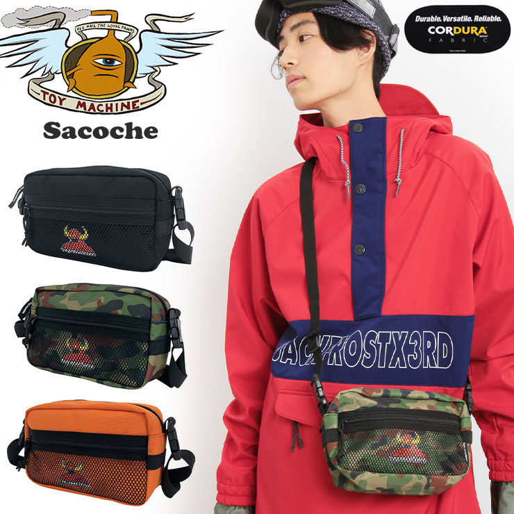 Chilli Beans.× TOY MACHINE コラボサコッシュ 楽天市場】トイマシーン TOY MACHINE サコッシュ メッシュ