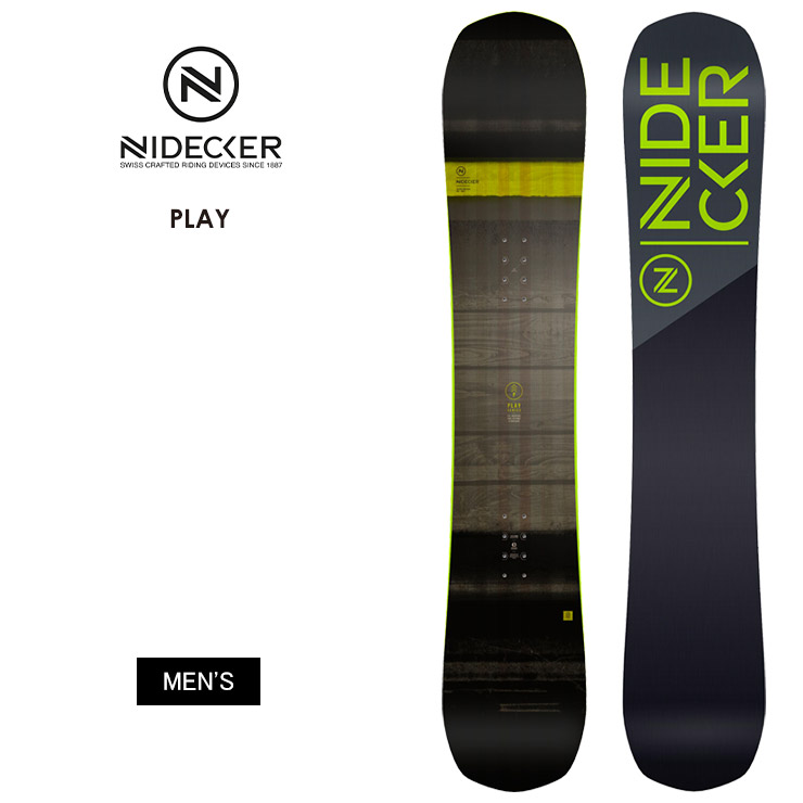 スタニングルアー ナイデッカー NIDECKER スノーボード 板 メンズ