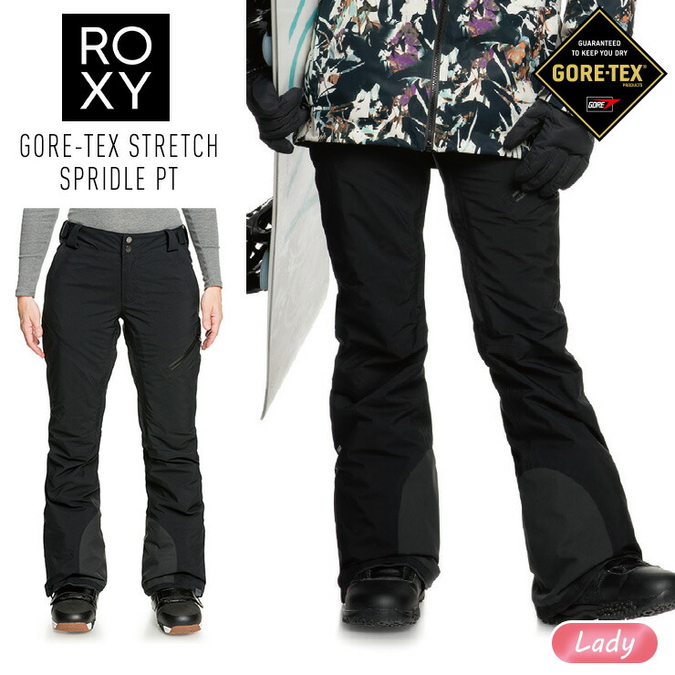 早期予約 22 Roxy ロキシー Gore Tex Stretch Spridle Pt レディース ゴアテックスパンツ スノボー スノーボード ウェア スキー ぼーだまん Andapt Com