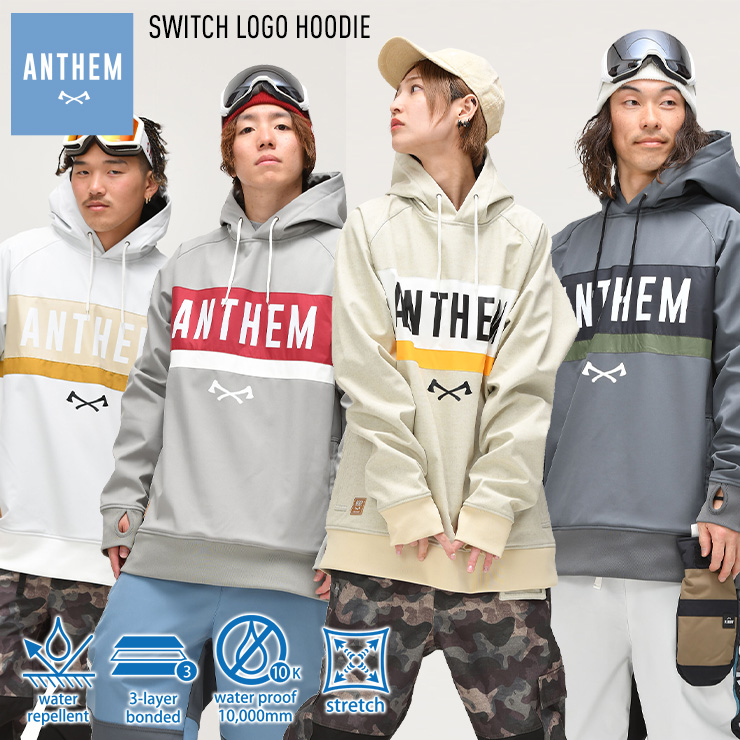 プレゼントを選ぼう！ 22-23 ANTHEM アンセム SHOULDER PATCH HOODIE