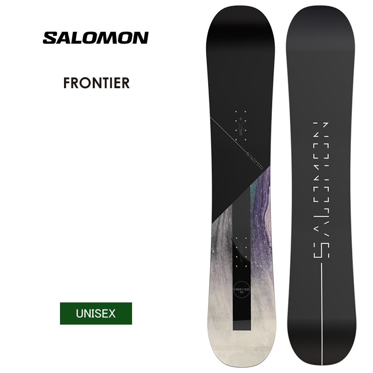 早期予約 SALOMON サロモン メンズ ウーメンズ 板 2023 22-23 スノーボード FRONTIER フロンティア