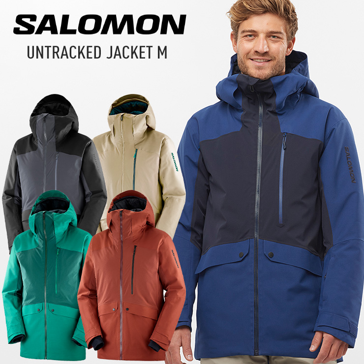 大勧め 22-23 SALOMON サロモン UNTRACKED JKT M アントラック