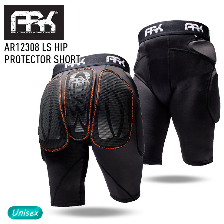 ARK エーアールケー AR12308 LS HIP PROTECTOR SHORT ヒップ プロテクター ショート 下半身 スノーボード スキー|ぼーだまん