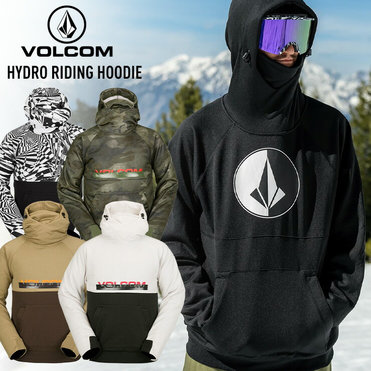 新品タグ付き✨　VOLCOM ボルコム　撥水　パーカー　スキーウェア　ブラック 楽天市場】23-24 VOLCOM ボルコム Hydro Riding Hoodie ハイドロ