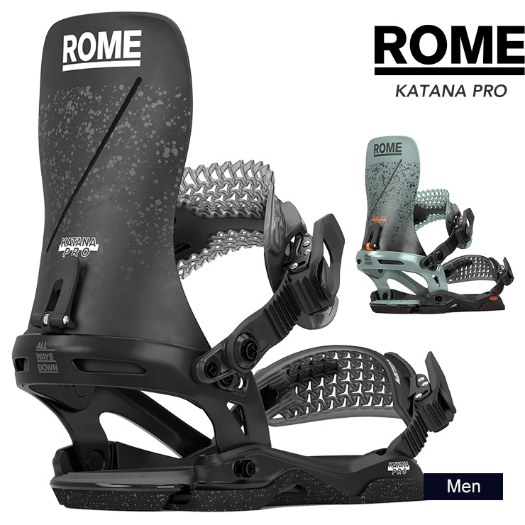 2025モデル　ROME スノーボードビンディング ROME SDS ローム VICE バイス 24-25 2025 スノーボード