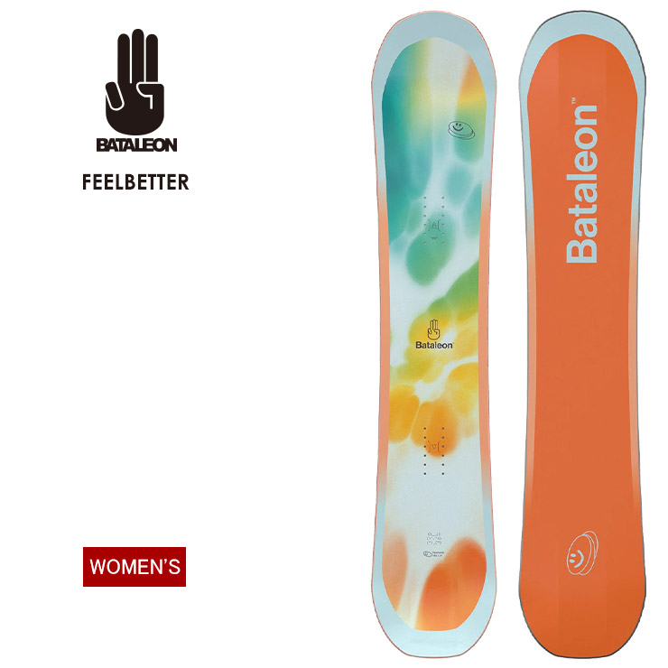 中古 BATALEON P.S-WOMEN`S 143 初心者 お勧め Bataleon Push Up Women's All-Mountain Snowboard, 143cm MY25