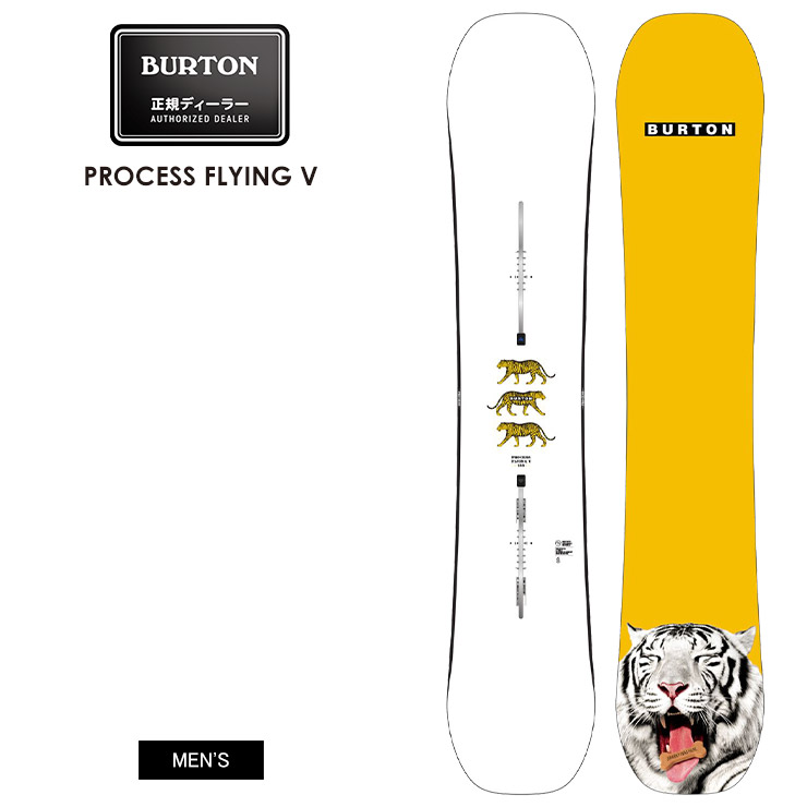 BURTON PROCESS FLYING V 2024/25モデル Burton Process Flying V 2024