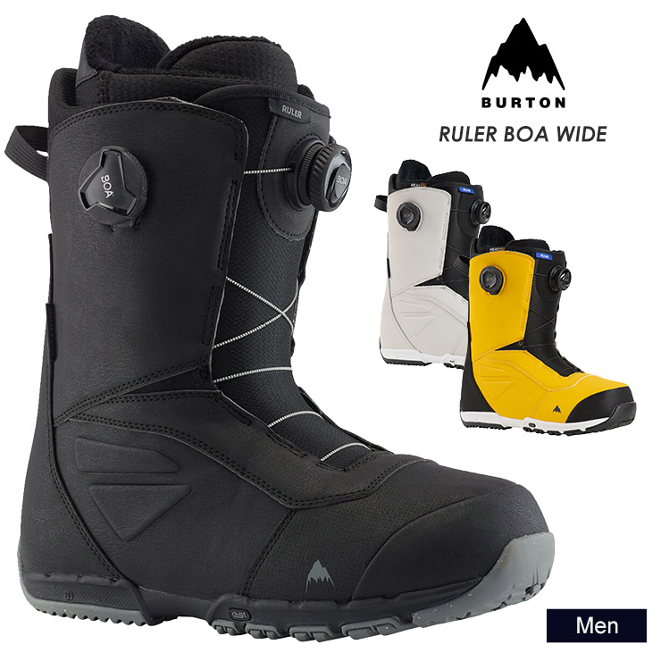 25 BURTON RULER BOA WIDE 27cm 新品 Men's Burton Ruler BOA® Wide Snowboard Boots | Burton.com
