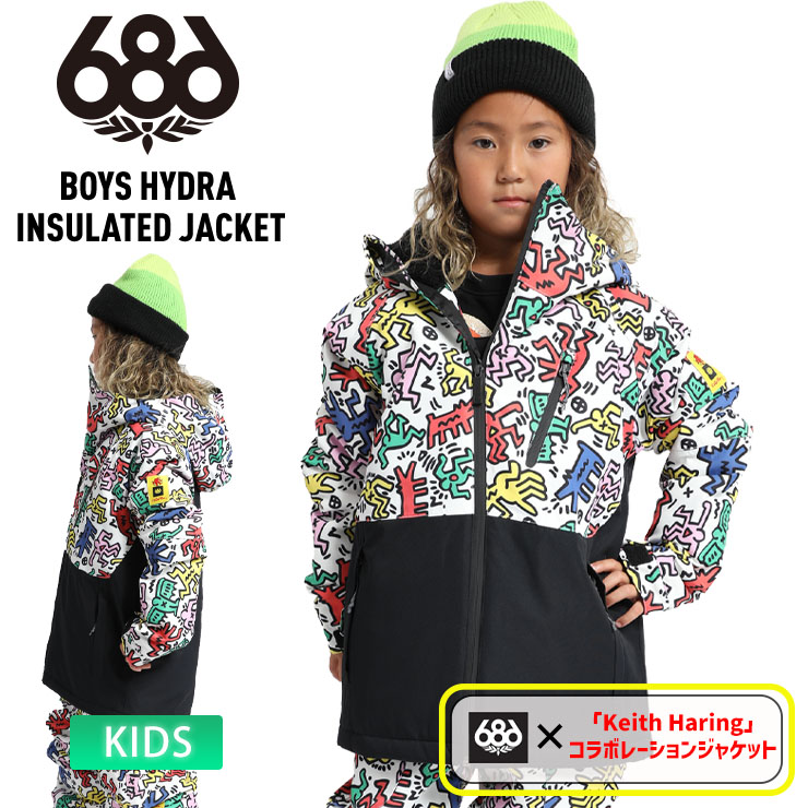 686 Youth スノーボードジャケット　キッズ　S 120 130 楽天市場】ジャケット 686 SIX EIGHT SIX キッズ Geo Insulated Jacket