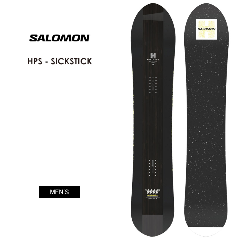 サロモン　スノボセット　SALOMON SICK STICK スノボ　美品 25-26 SALOMON HPS SICK STICK サロモン シックスティック