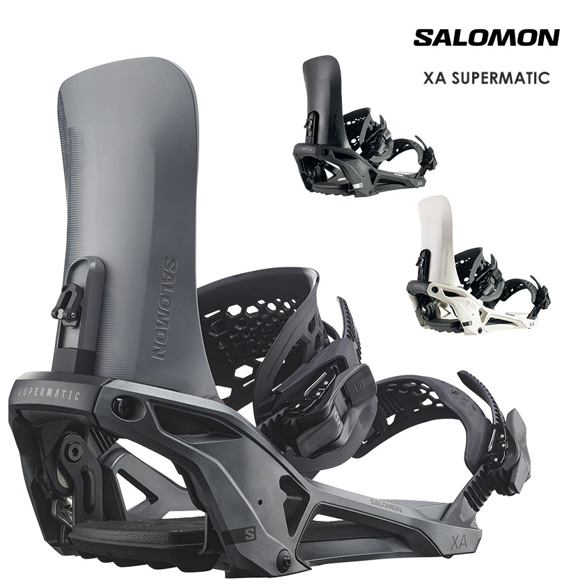 早期予約 SALOMON サロモン XA SUPERMATIC スーパーマティック 26-27 2027 スノーボード ビンディング バインディング｜ぼーだまん 59,400円