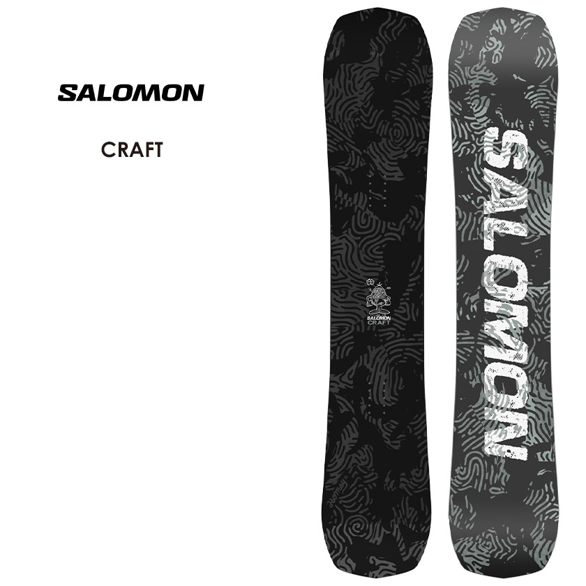 【無料ワックスサービス有】早期予約 SALOMON サロモン CRAFT クラフト 26-27 2027 スノーボード 板｜ぼーだまん 42,768円