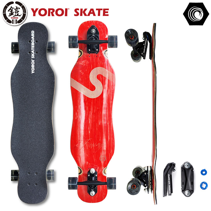 ロングボードyoroi ウォーターボーンフィンシステム装着済み ロングボードyoroi ウォーターボーンフィンシステム装着済み