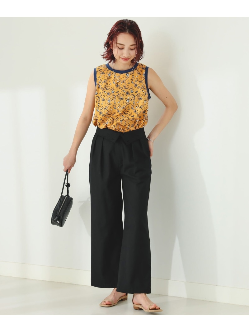 B:MING By BEAMS 2WAY ハイウエスト パンツ B:MING By BEAMS