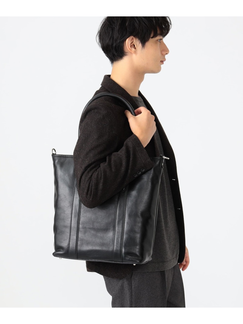 SEEKER レザー 4WAY トートバッグ B:MING by BEAMS ビーミング ライフストア バイ ビームス バッグ ビジネスバッグ  ブリーフケース ブラック Rakuten Fashion 【驚きの値段で】